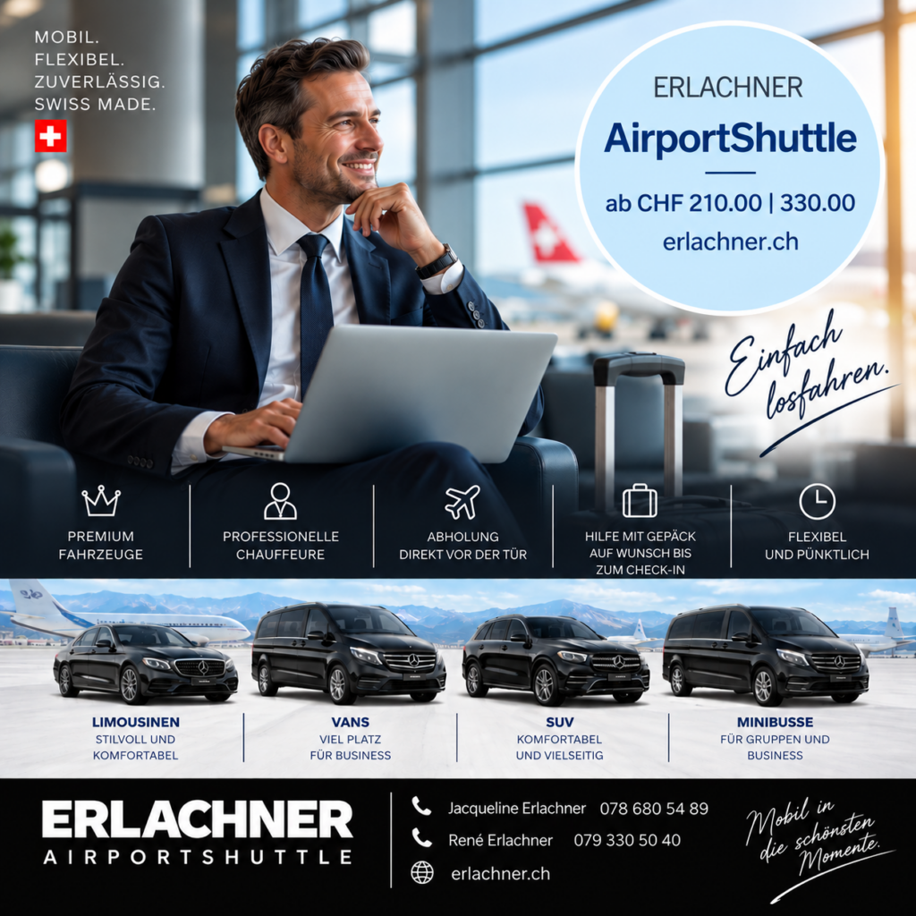 Business. Komfort. Pünktlichkeit.