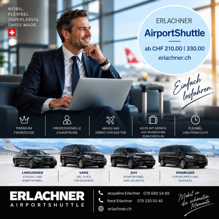 Business. Komfort. Pünktlichkeit.